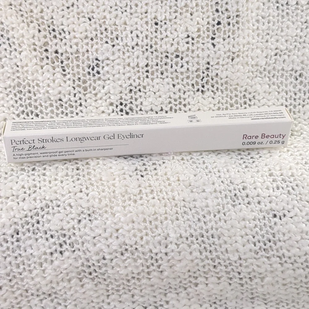 Rare Beauty Perfect Strokes True Black Longwear Gel Eyeliner, 0.25g/0.009 oz